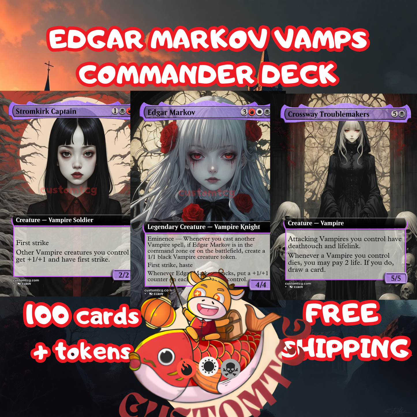 Edg4r M4rk0v C0mmander Deck