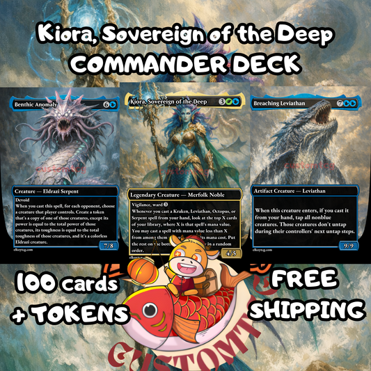 Kiora, Sovereign of the Deep Custom Deck