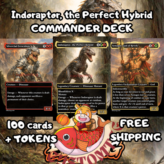 Indoraptor, the Perfect Hybrid Custom Deck