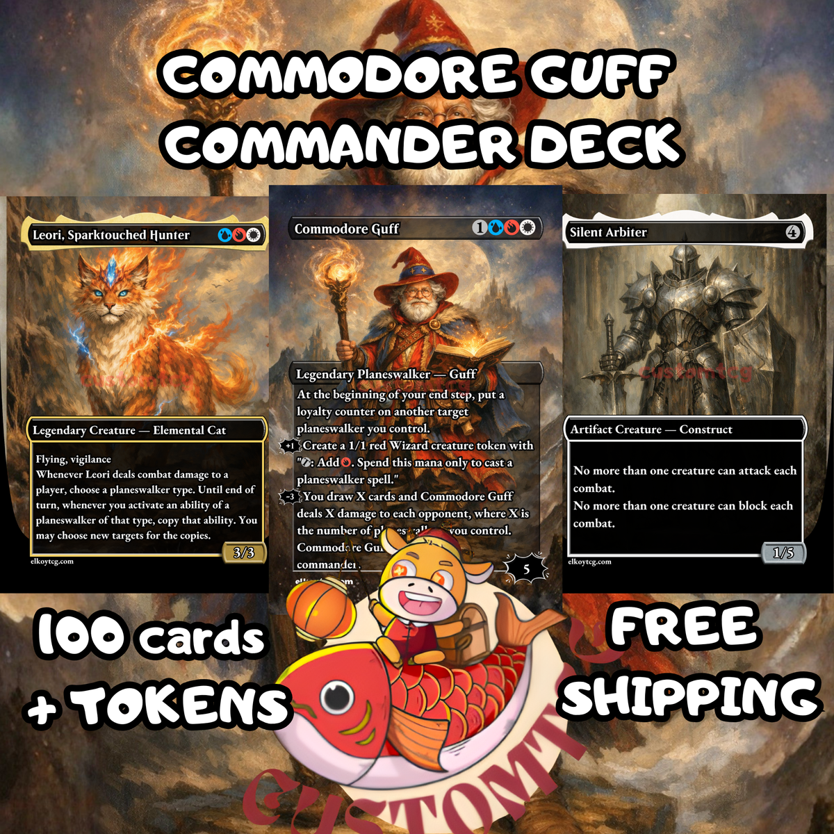 Commodore Guff Custom Deck