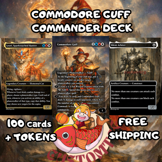 Commodore Guff Custom Deck