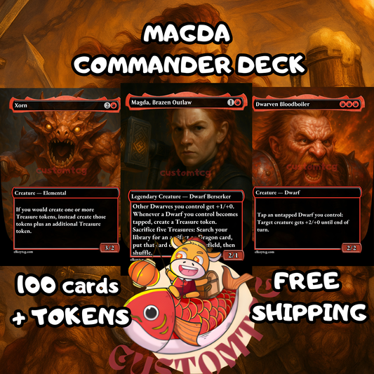 Magda, Brazen Outlaw Custom Deck 🏹🛡️