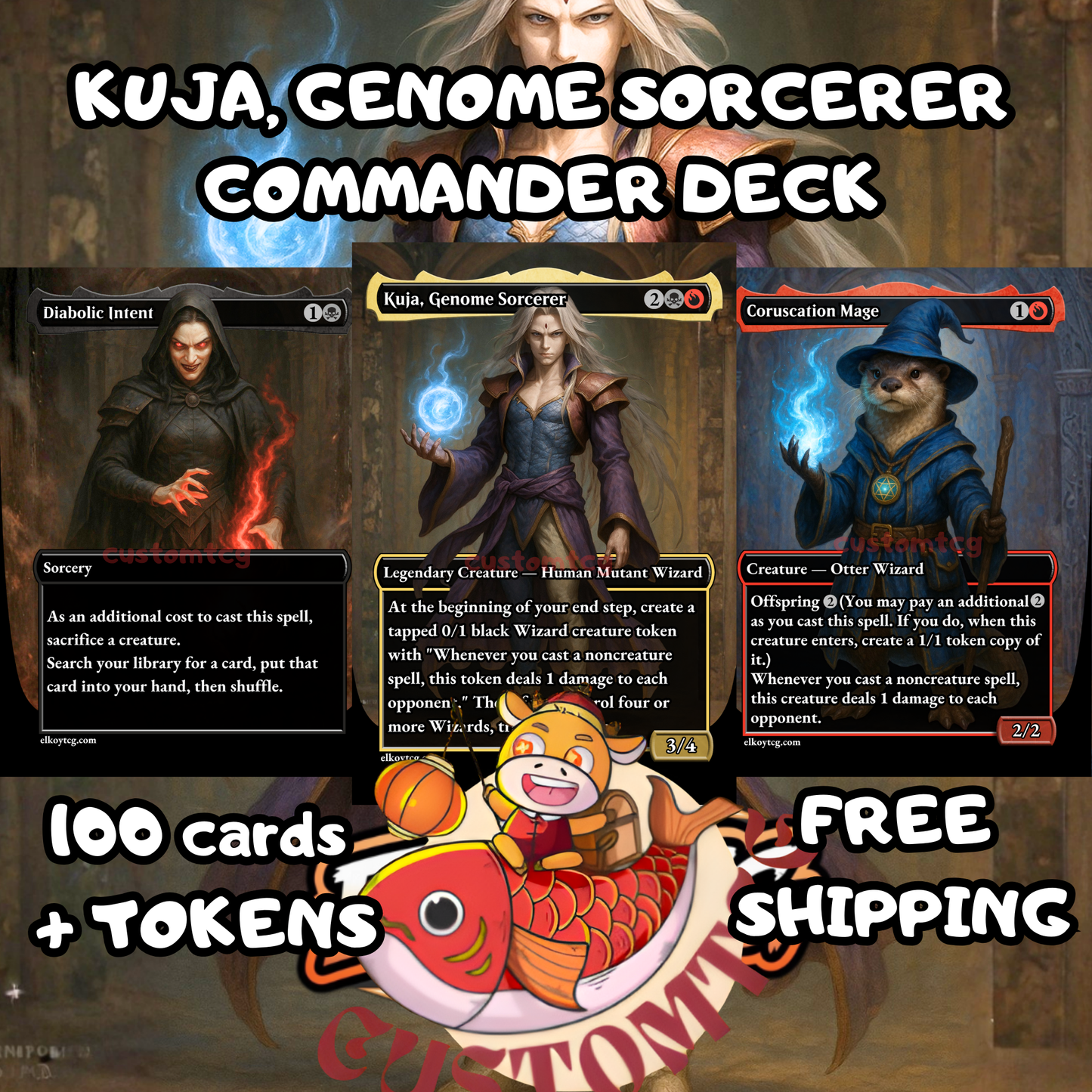 Kuja, Genome Sorcerer – Custom Deck