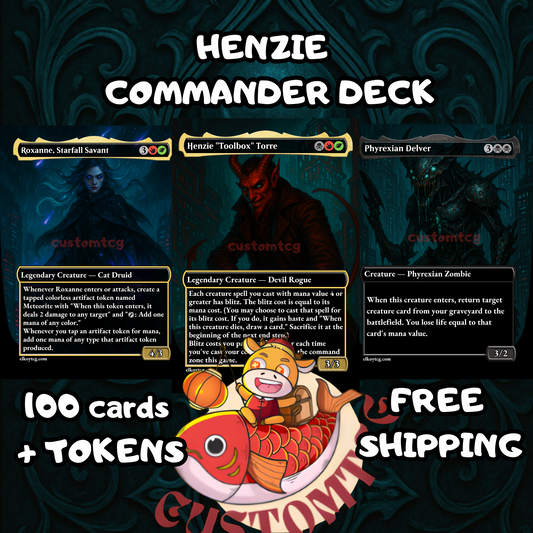 Henzie "Toolbox" Torre - Custom Deck
