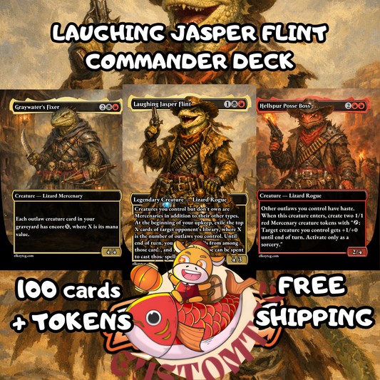 Laughing Jasper Flint Custom Deck