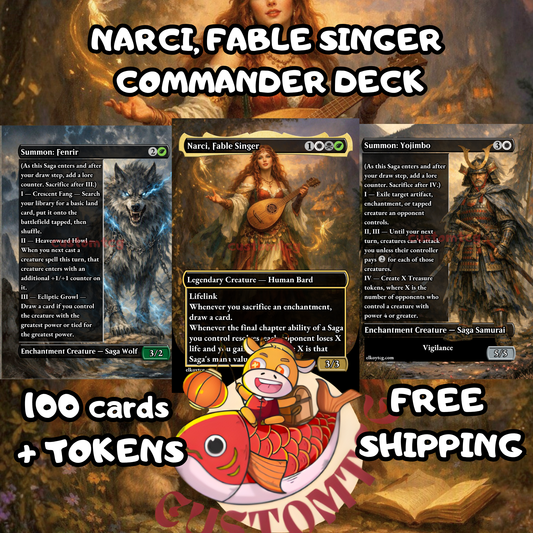 Narci, Fable Singer Custom Deck