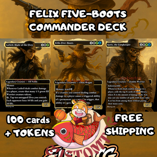 Felix Five-Boots – Custom Deck