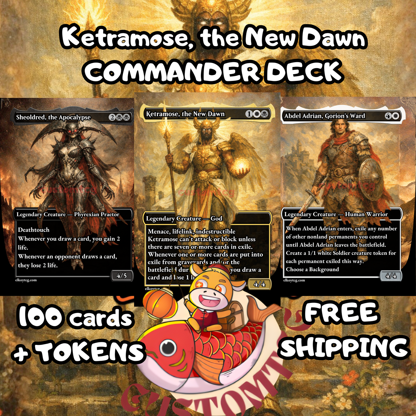 Ketramose, the New Dawn Custom Deck