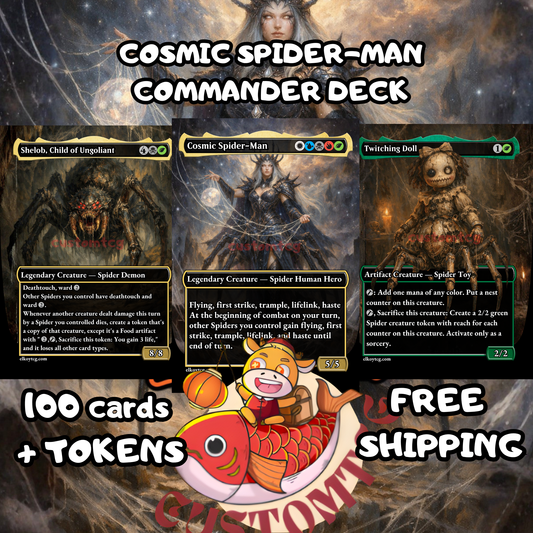 Cosmic Spider-Man Custom Deck