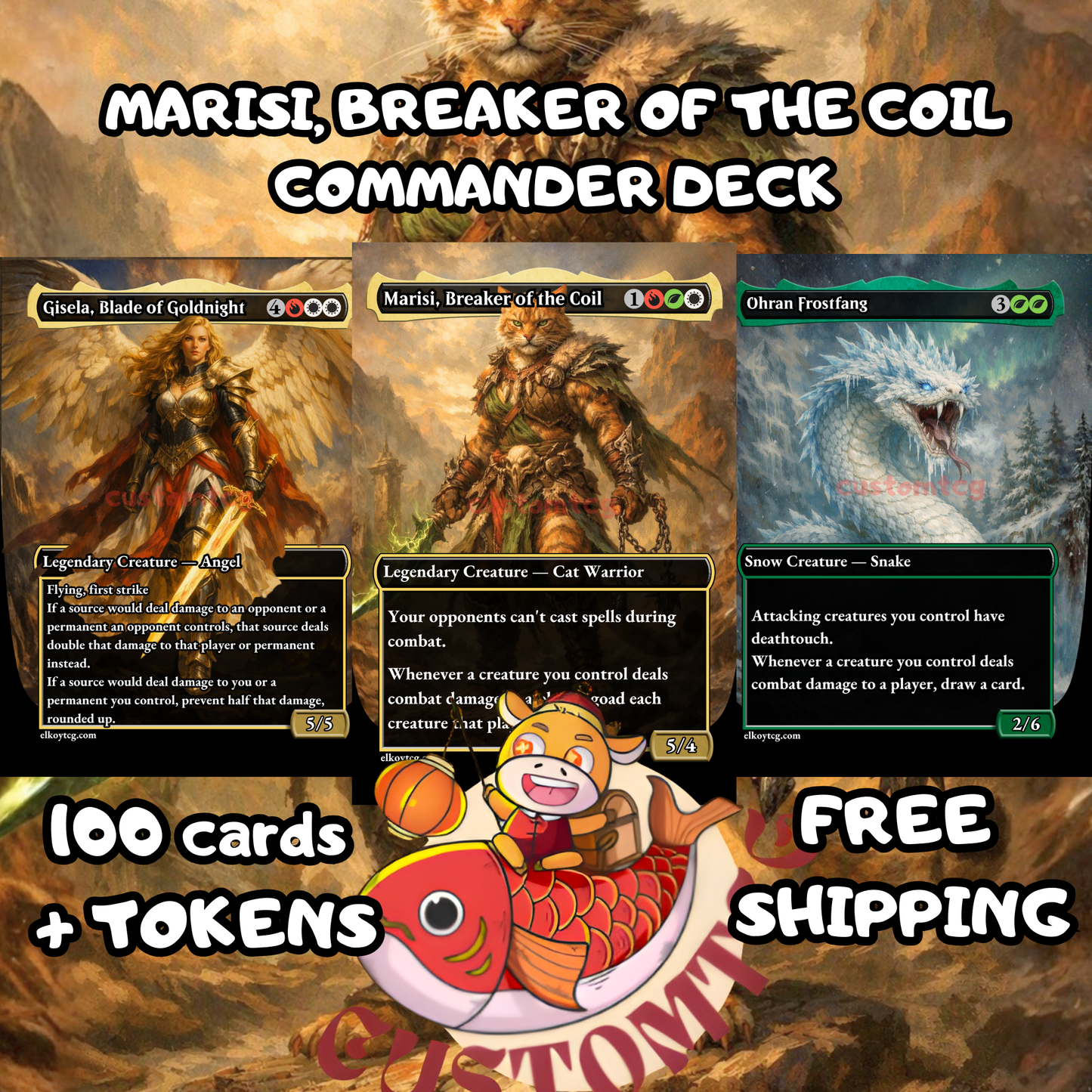 Marisi, Breaker of the Coil Custom Deck