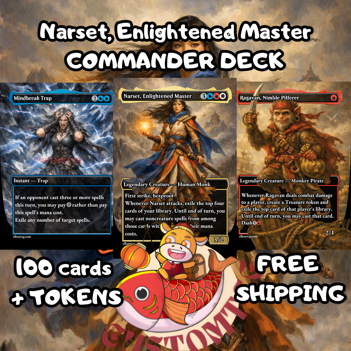 Narset, Enlightened Master Custom Deck