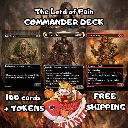 The Lord of Pain Custom Deck (Rakdos Punisher / Group Slug)