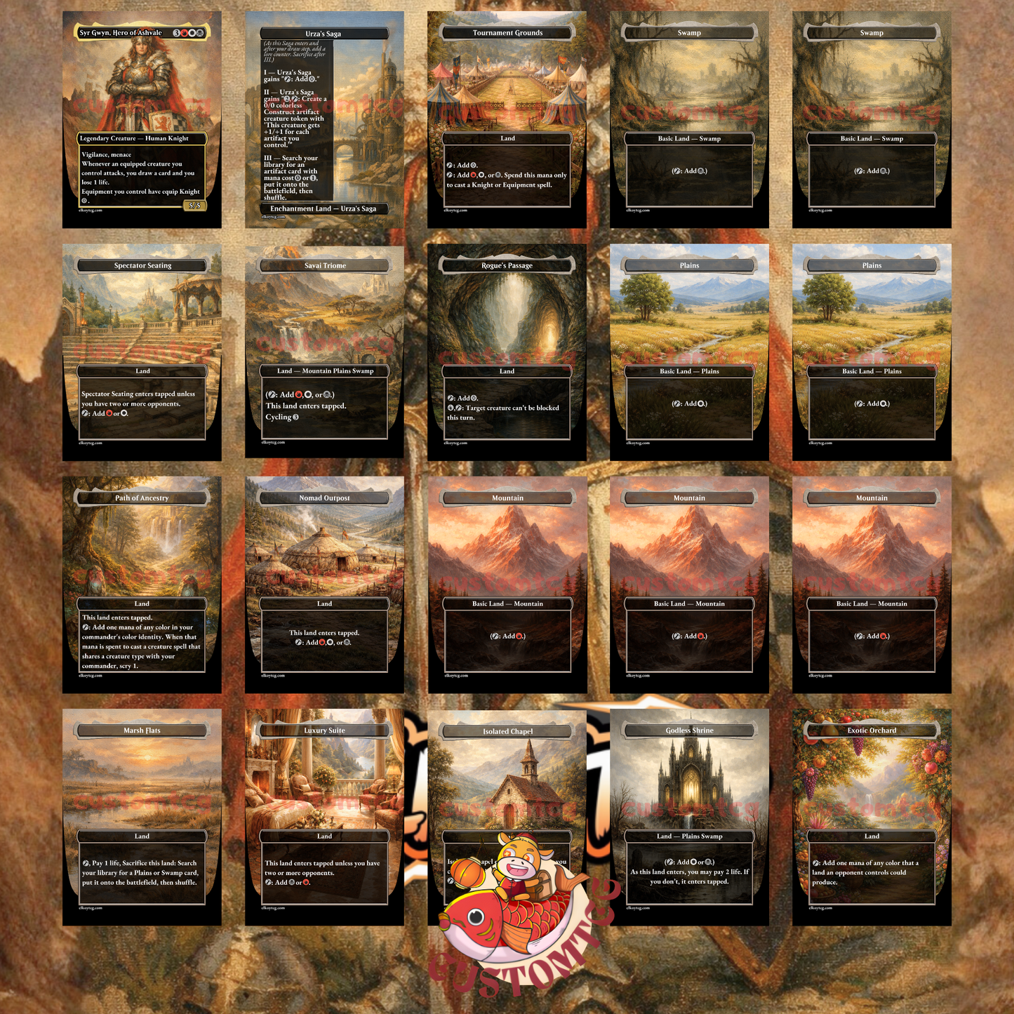 Syr Gwyn, Hero of Ashvale Custom Deck