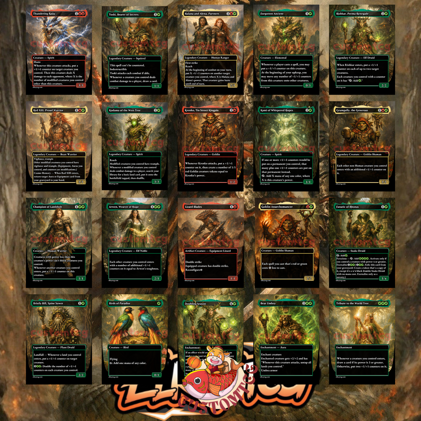 Chishiro, the Shattered Blade Custom Deck