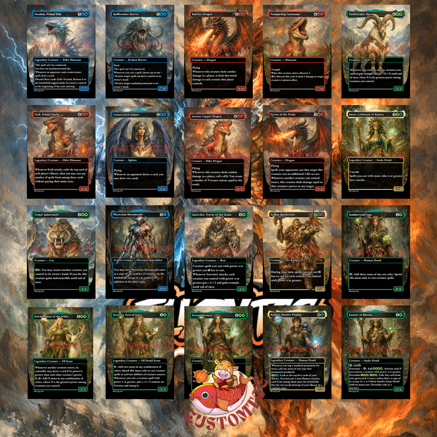 Maelstrom Wanderer Custom Deck