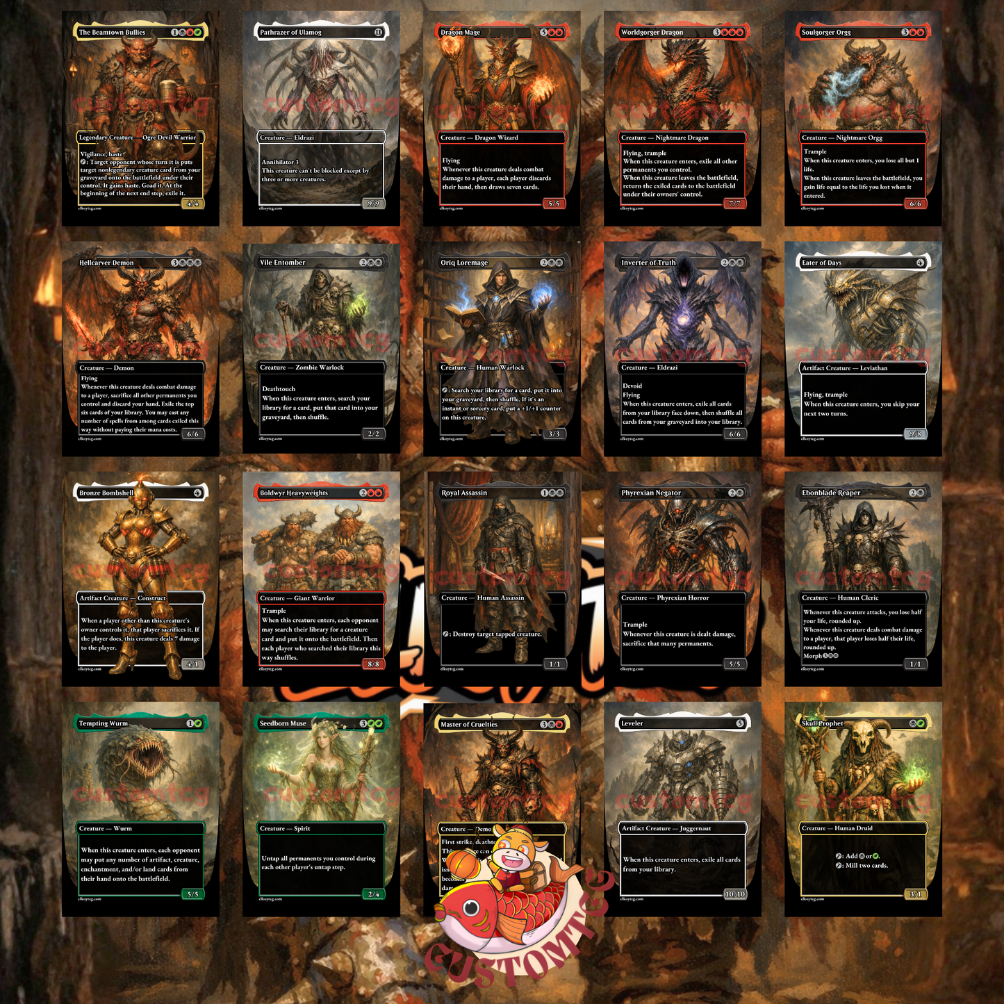 The Beamtown Bullies custom deck