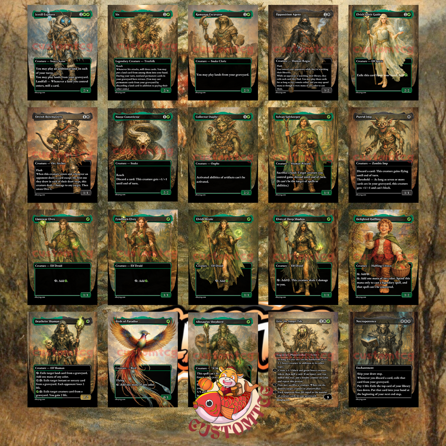 The Gitrog Monster Custom Deck