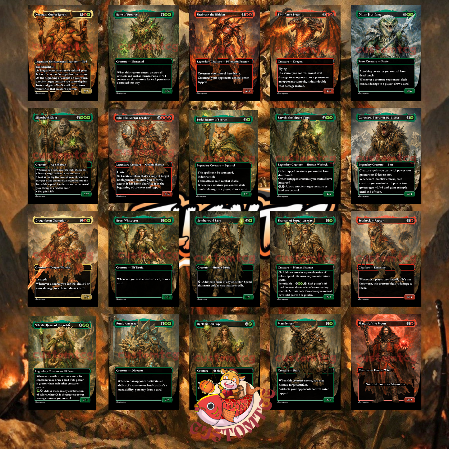 Ruric Thar, the Unbowed Custom Deck