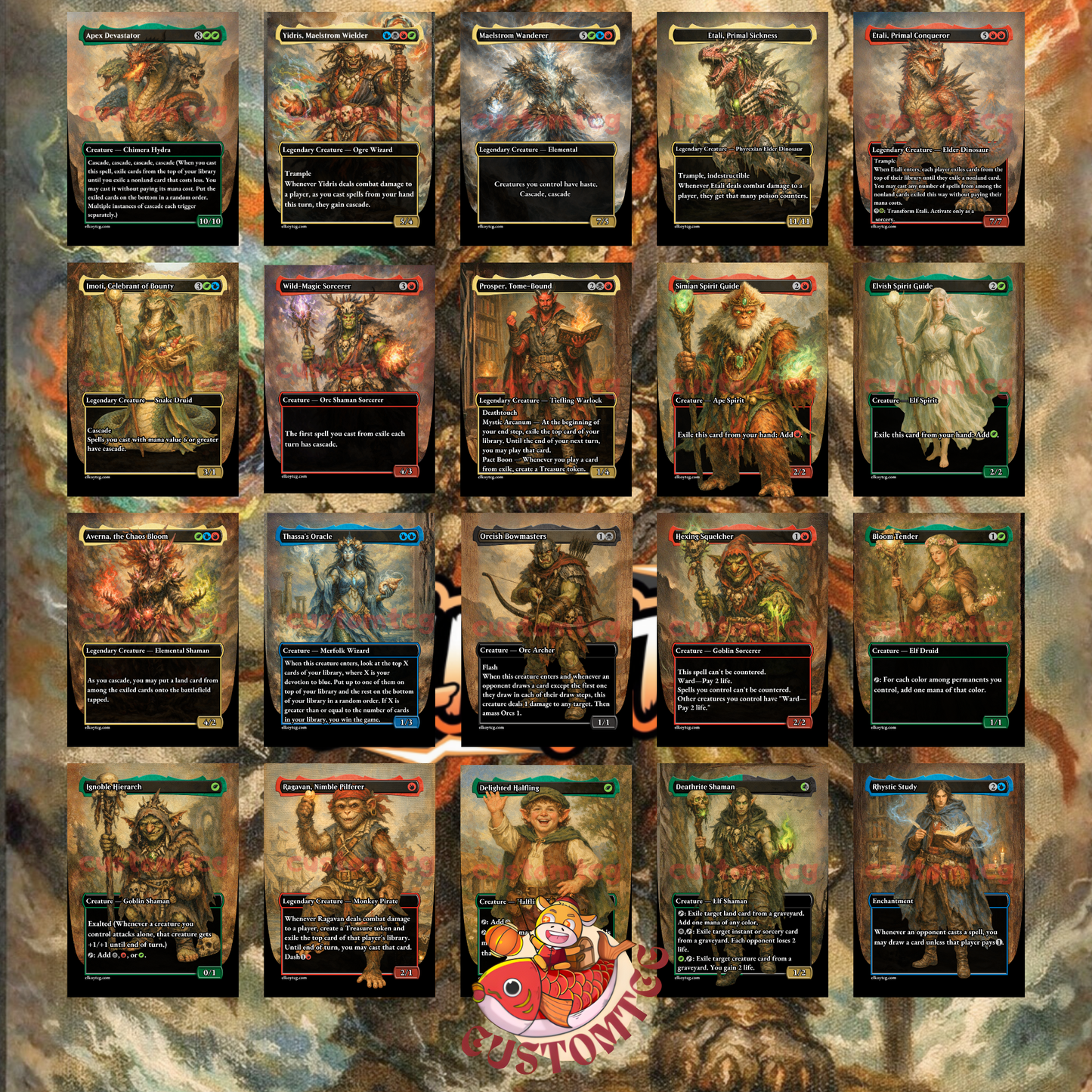 Yidris, Maelstrom Wielder Custom Deck