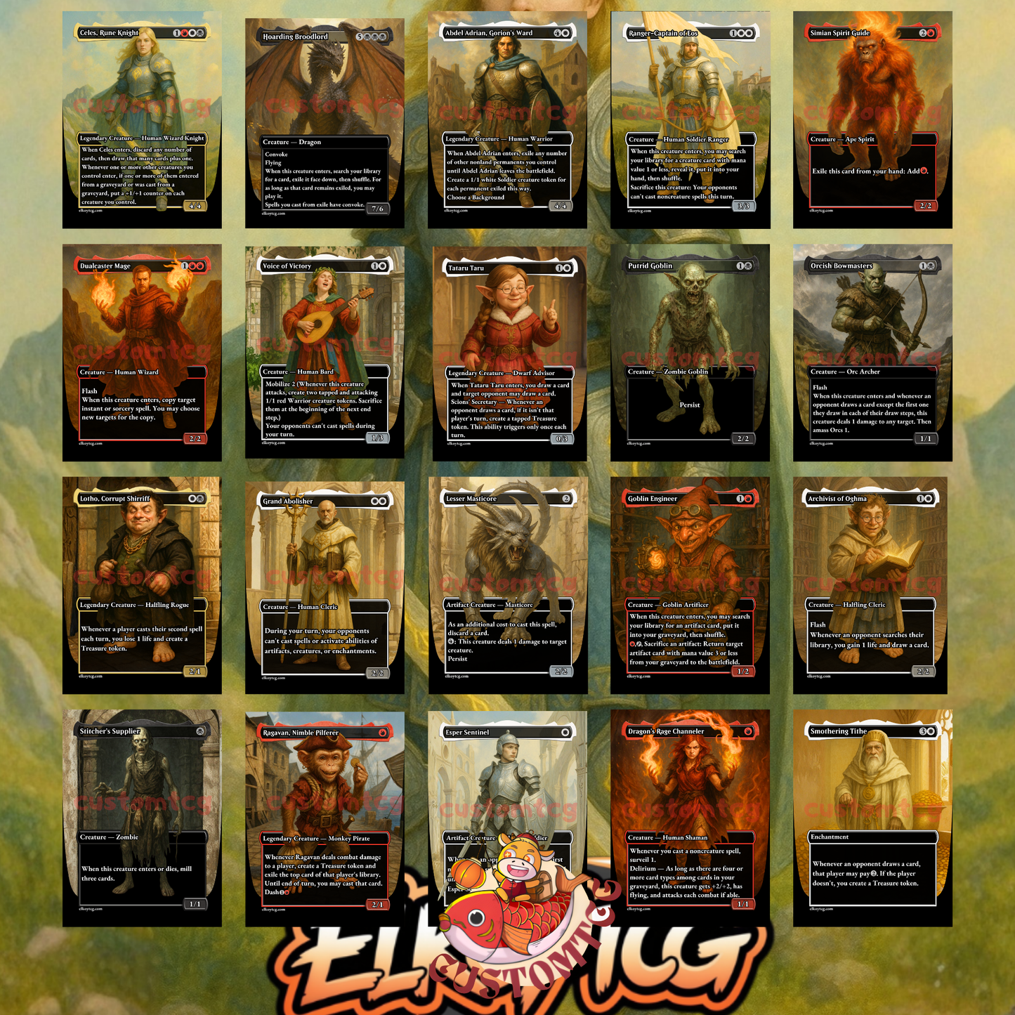 ⚔️ Celes, Rune Knight — Custom Deck