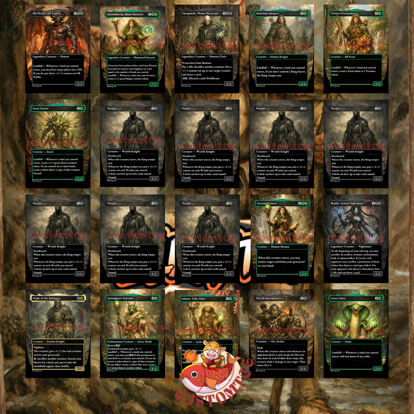 Sméagol, Helpful Guide Custom Deck