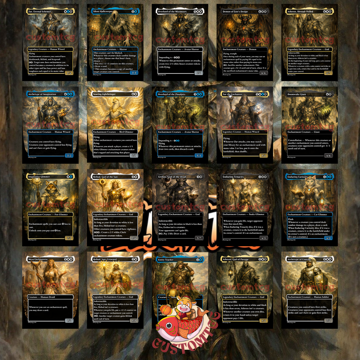 Zur, Eternal Schemer — Esper Enchantress Custom Deck