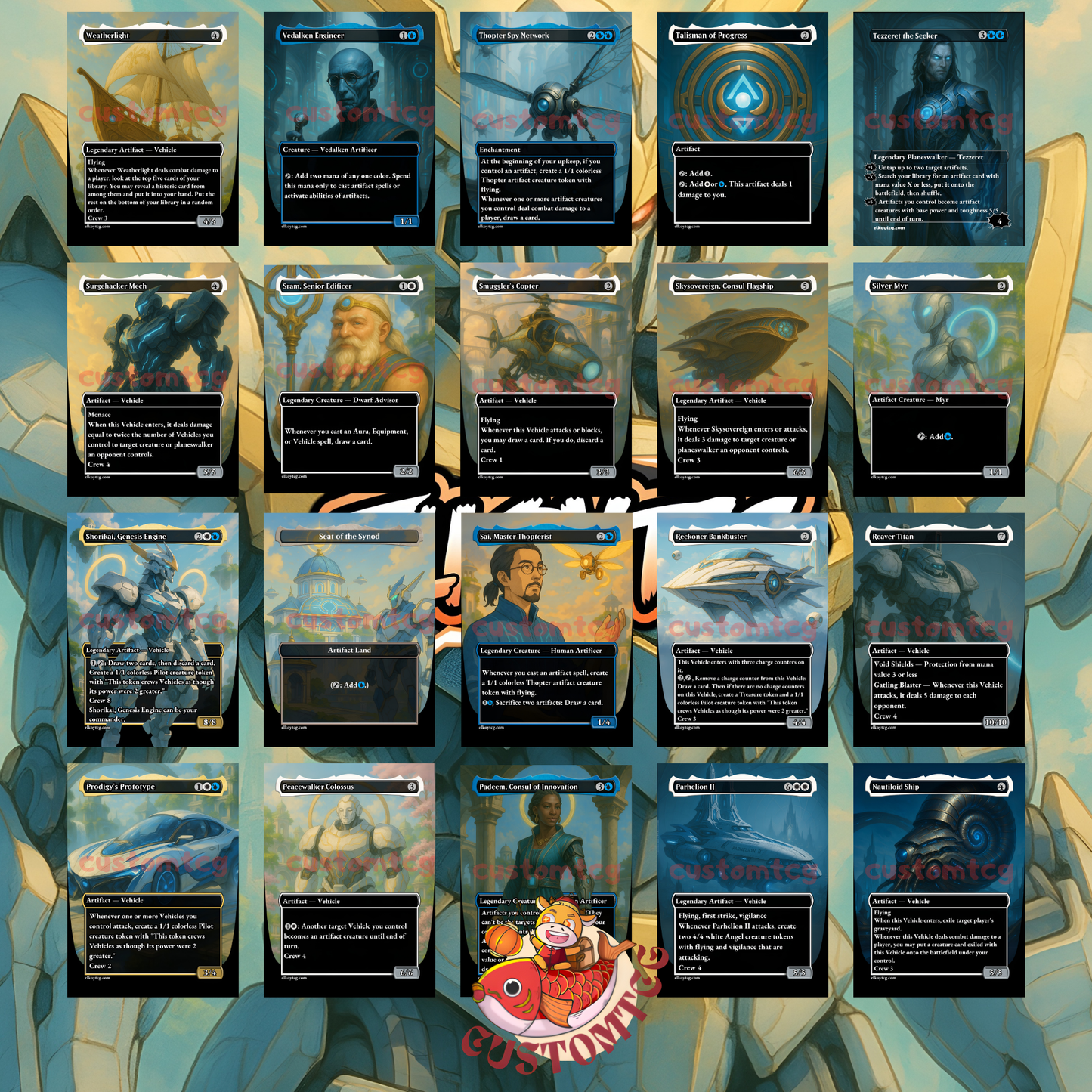 Shorikai Mecha Custom Themed Deck 💥