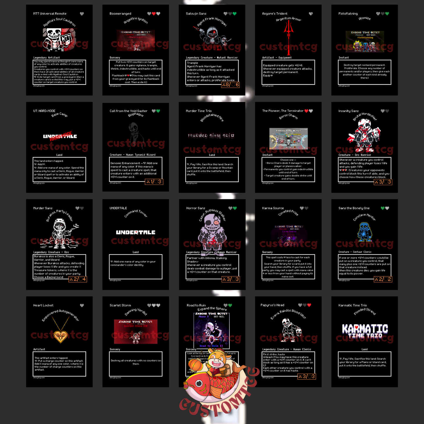 UNDERTALE Custom Deck