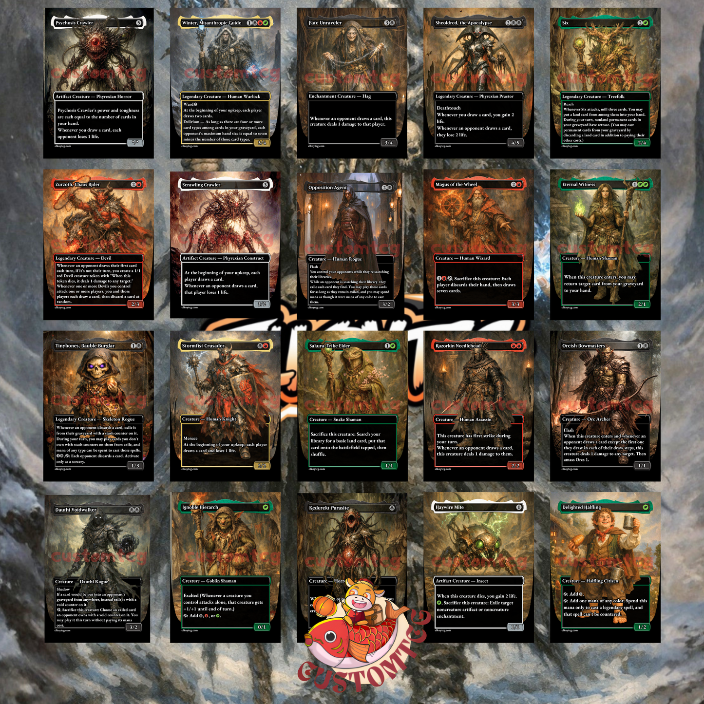 Winter, Misanthropic Guide Custom Deck