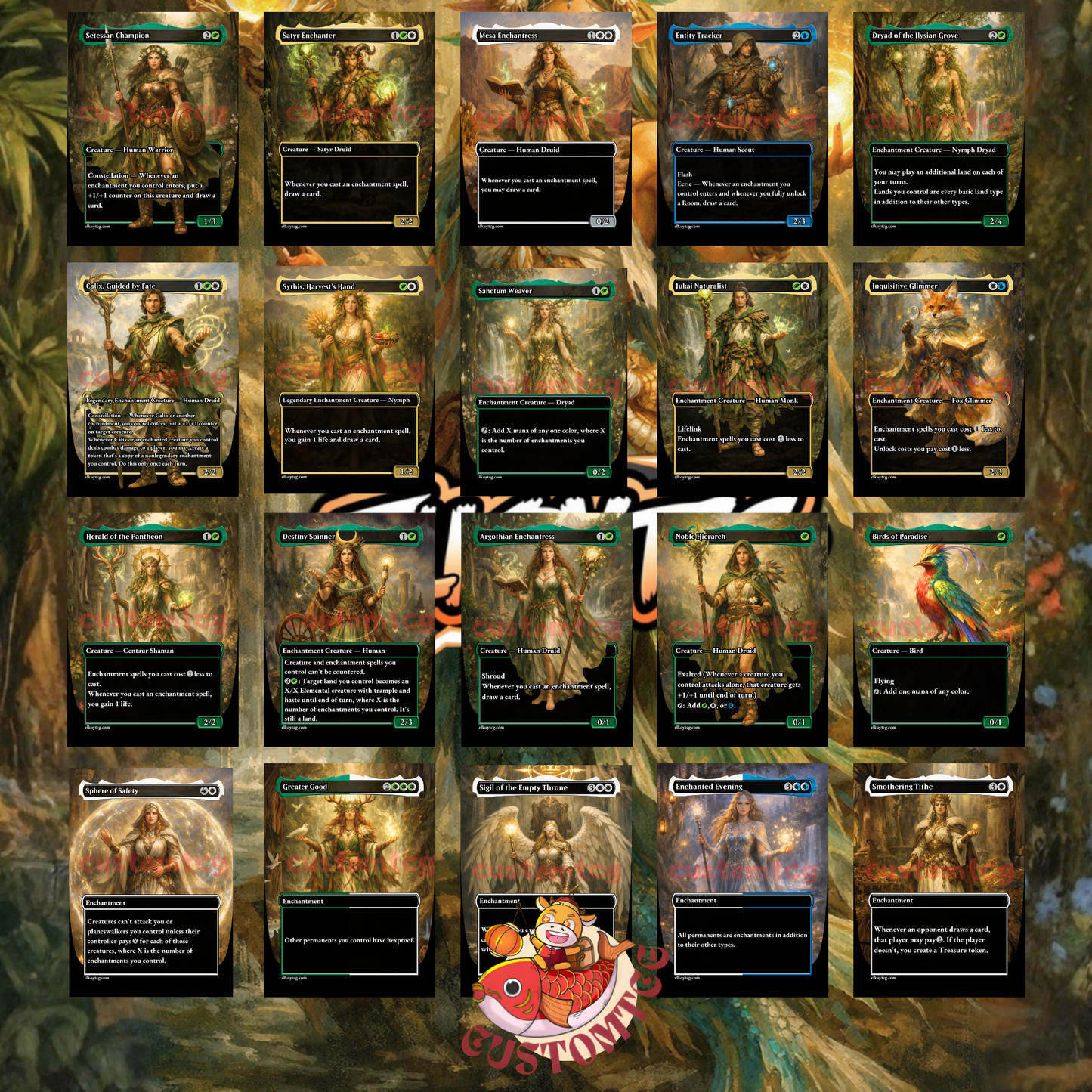 Tuvasa the Sunlit Custom Deck