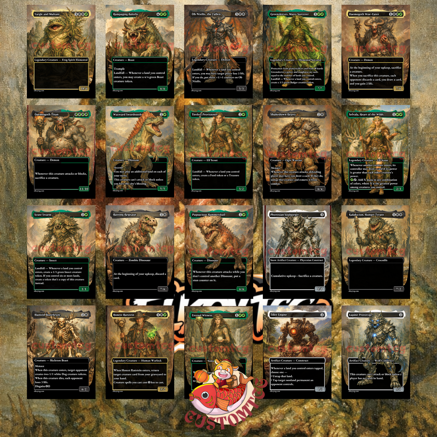 The Gitrog, Ravenous Ride Custom Deck