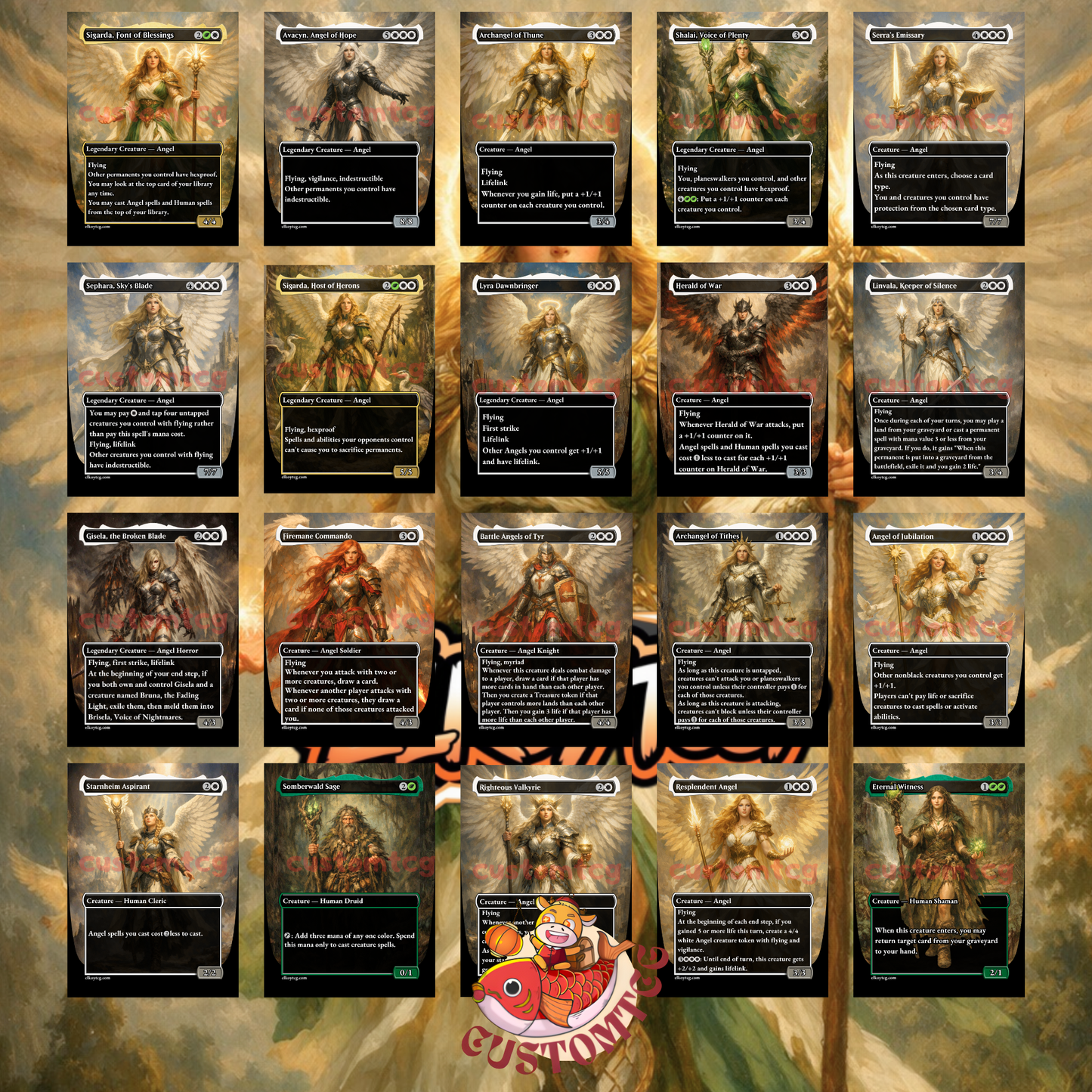 Sigarda, Font of Blessings Custom Deck