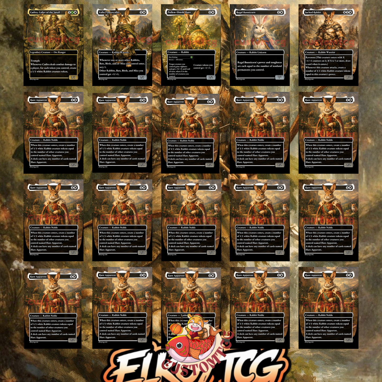 Finneas, Ace Archer Custom Deck