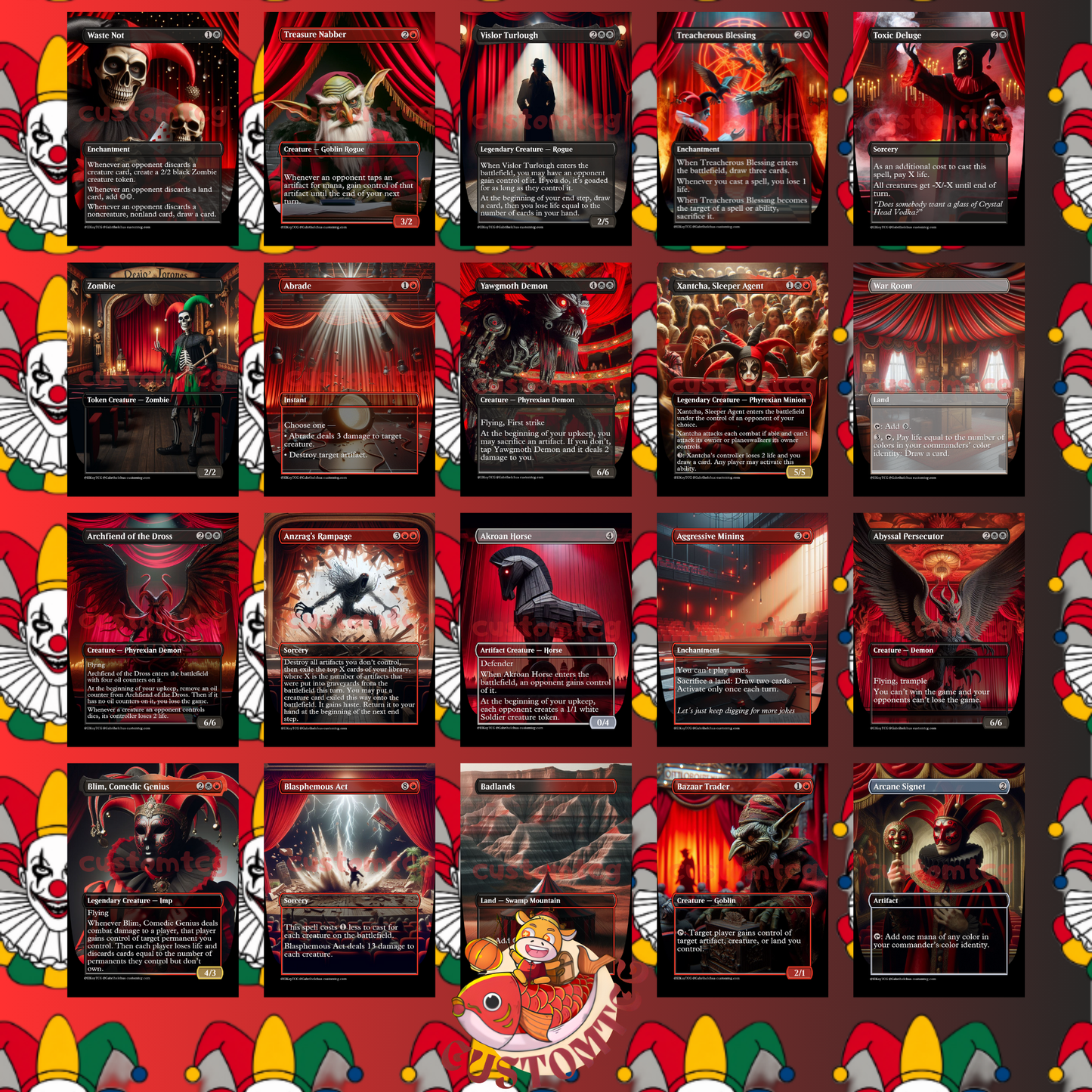 Blim Jester Custom Deck