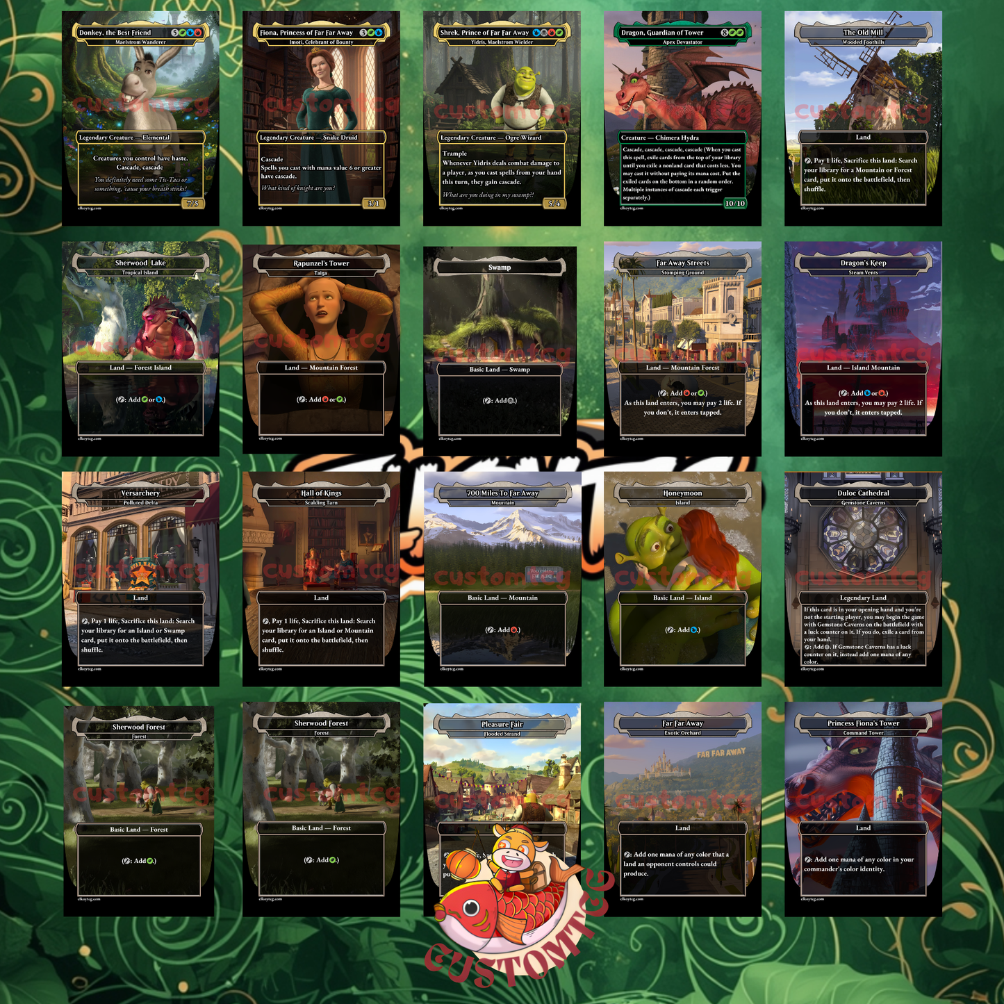 Shrek Custom Deck