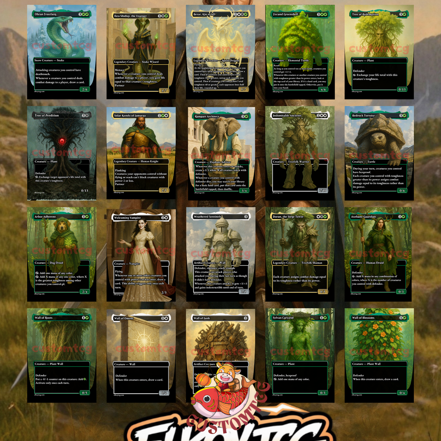 Felothar the Steadfast Custom Deck