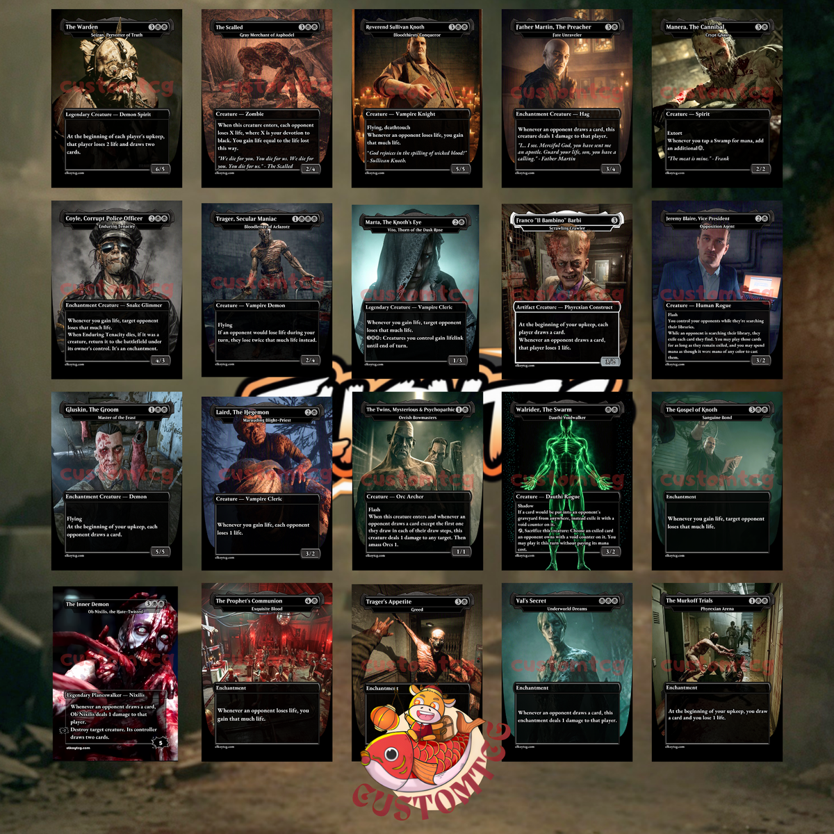Outlast Custom Deck