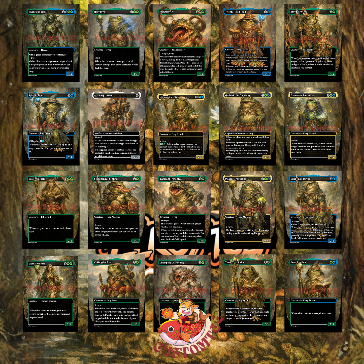 Clement, the Worrywort Custom Deck