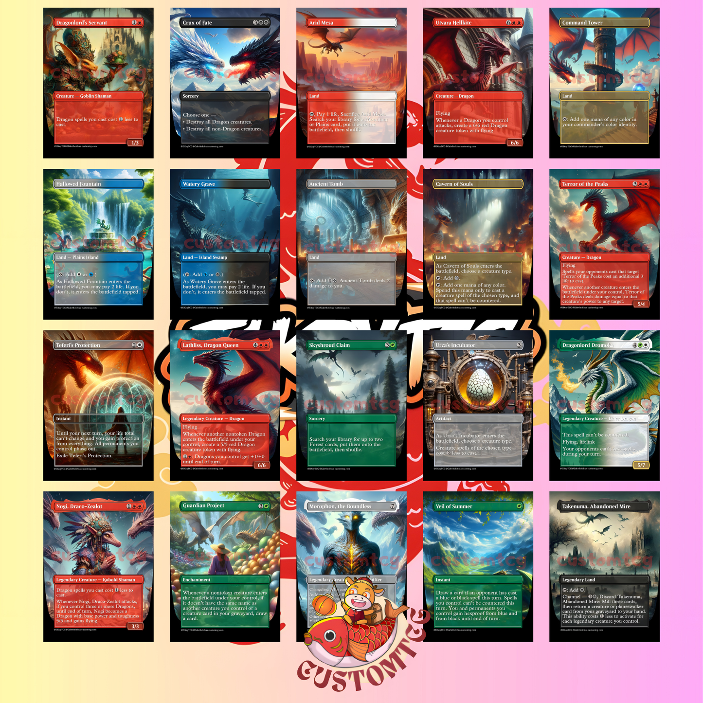 The Ur-Dragon Custom Deck - Bestseller 2024