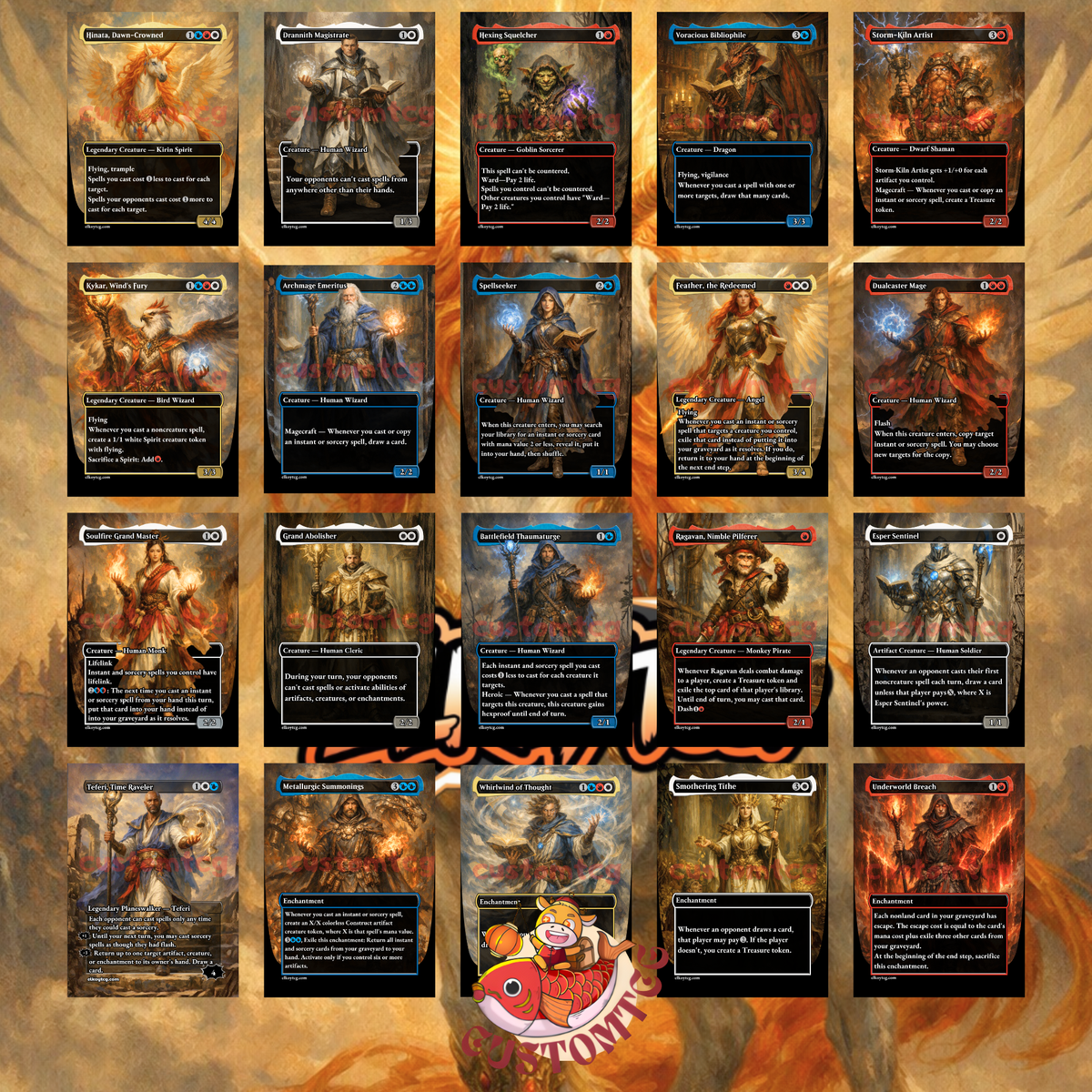 Hinata, Dawn-Crowned Custom Deck