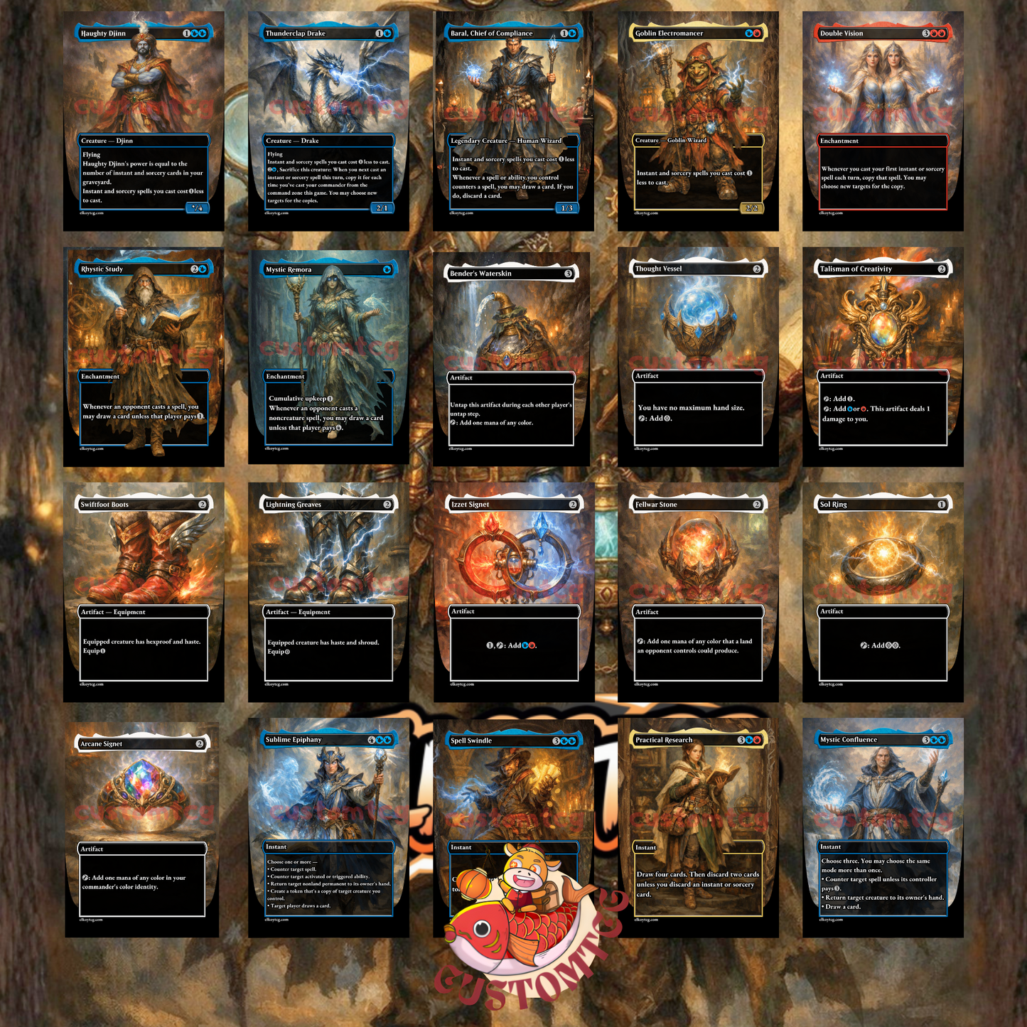 Melek, Reforged Researcher Custom Deck