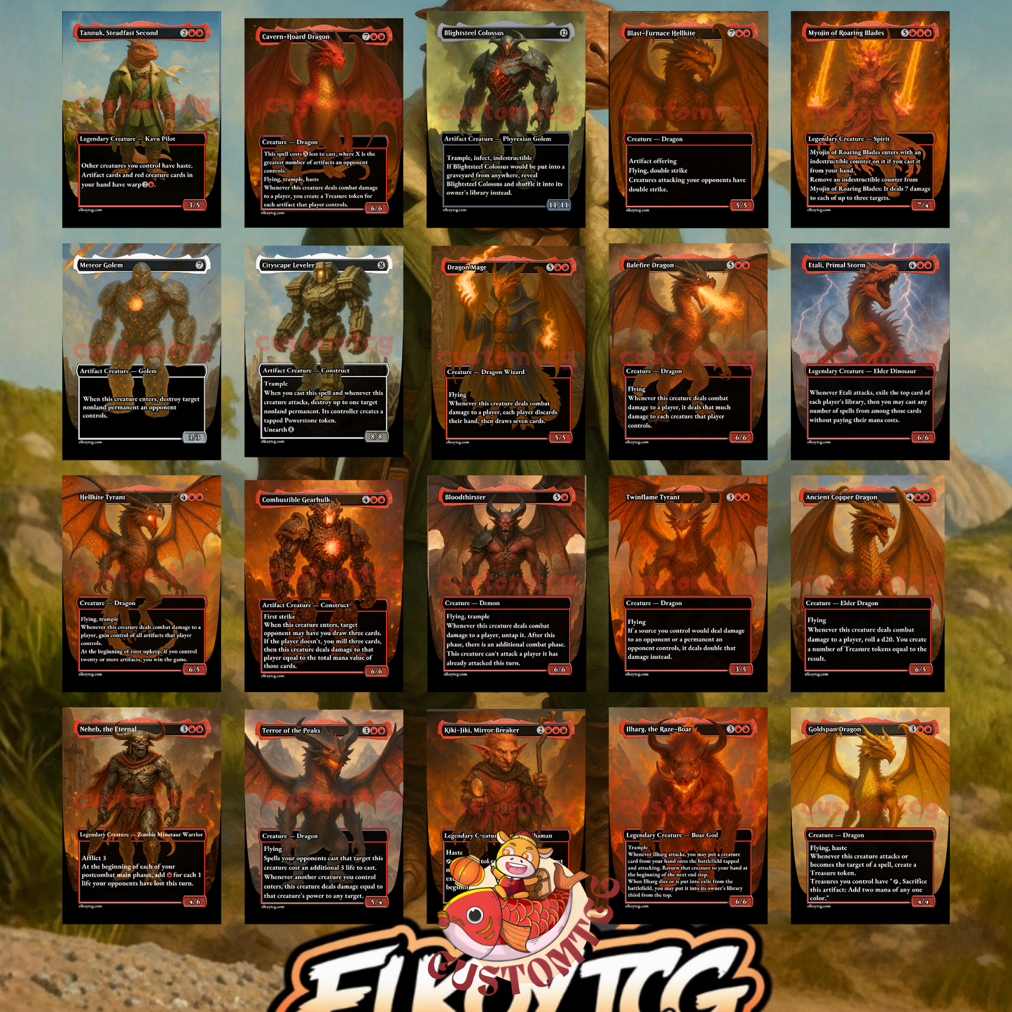 Tannuk, Steadfast Second Custom Deck