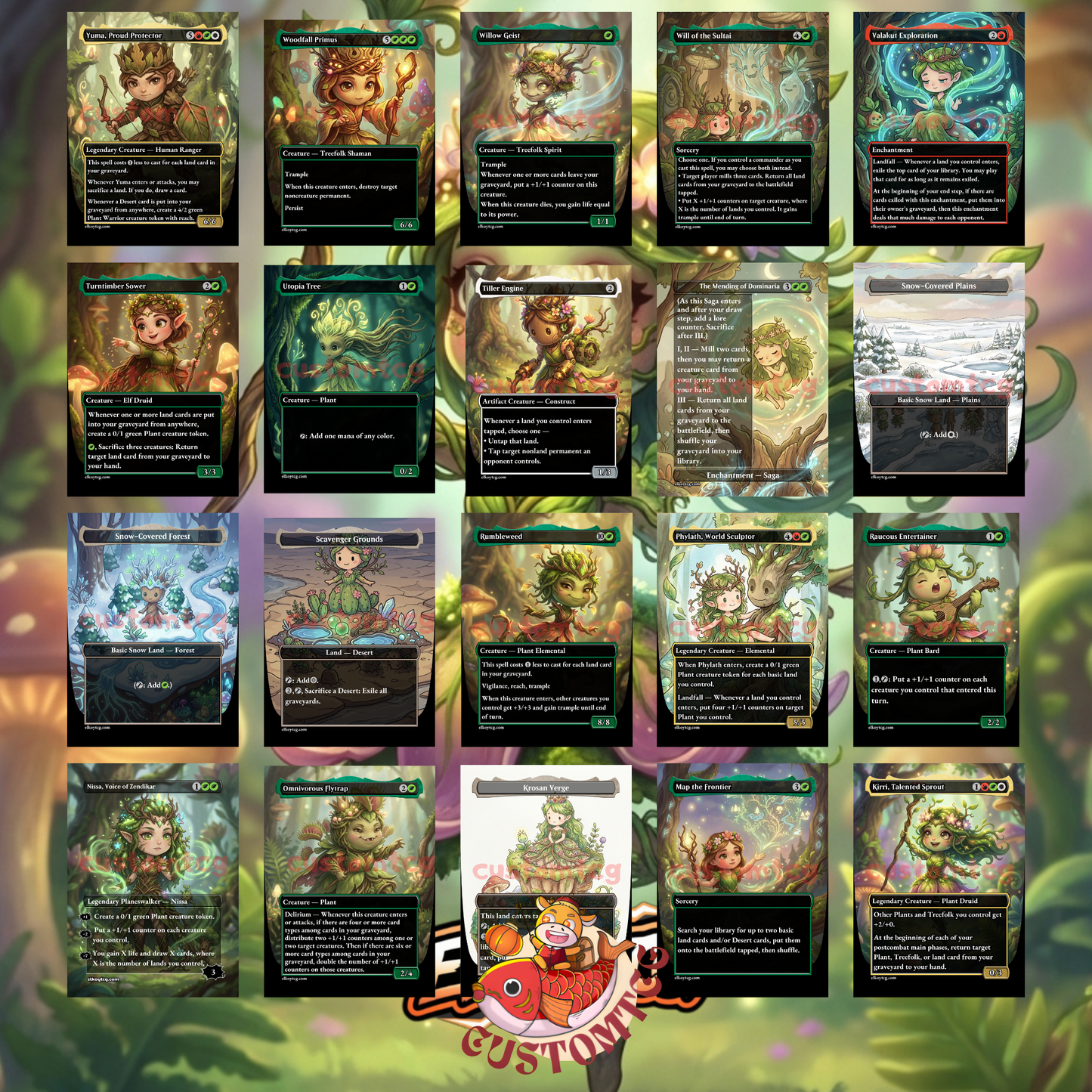 Kirri, Talented Sprout Custom Deck