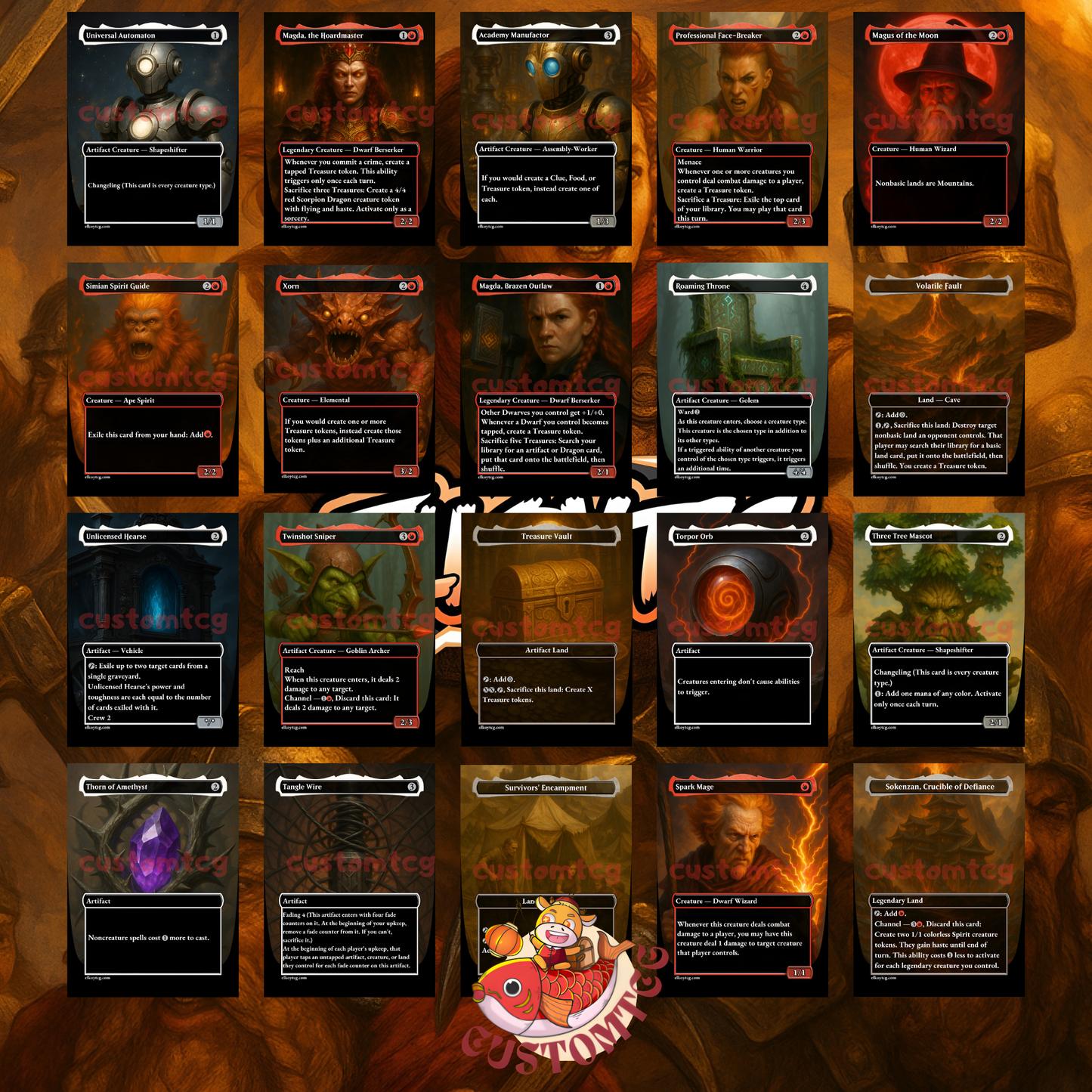 Magda, Brazen Outlaw Custom Deck 🏹🛡️