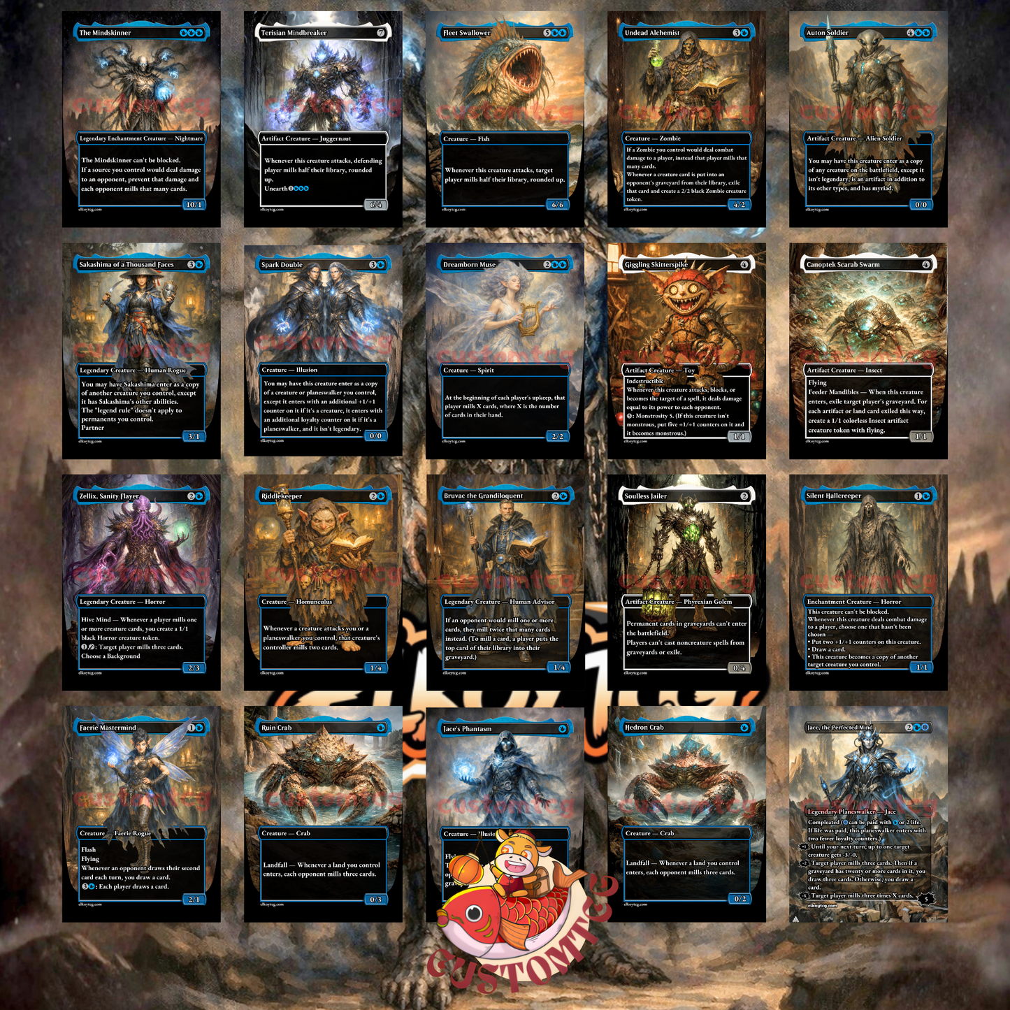 The Mindskinner Custom Deck