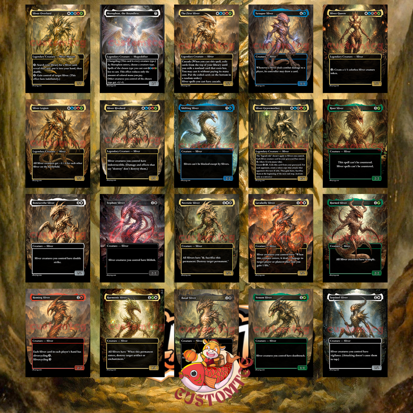 Sliver Overlord Custom Deck