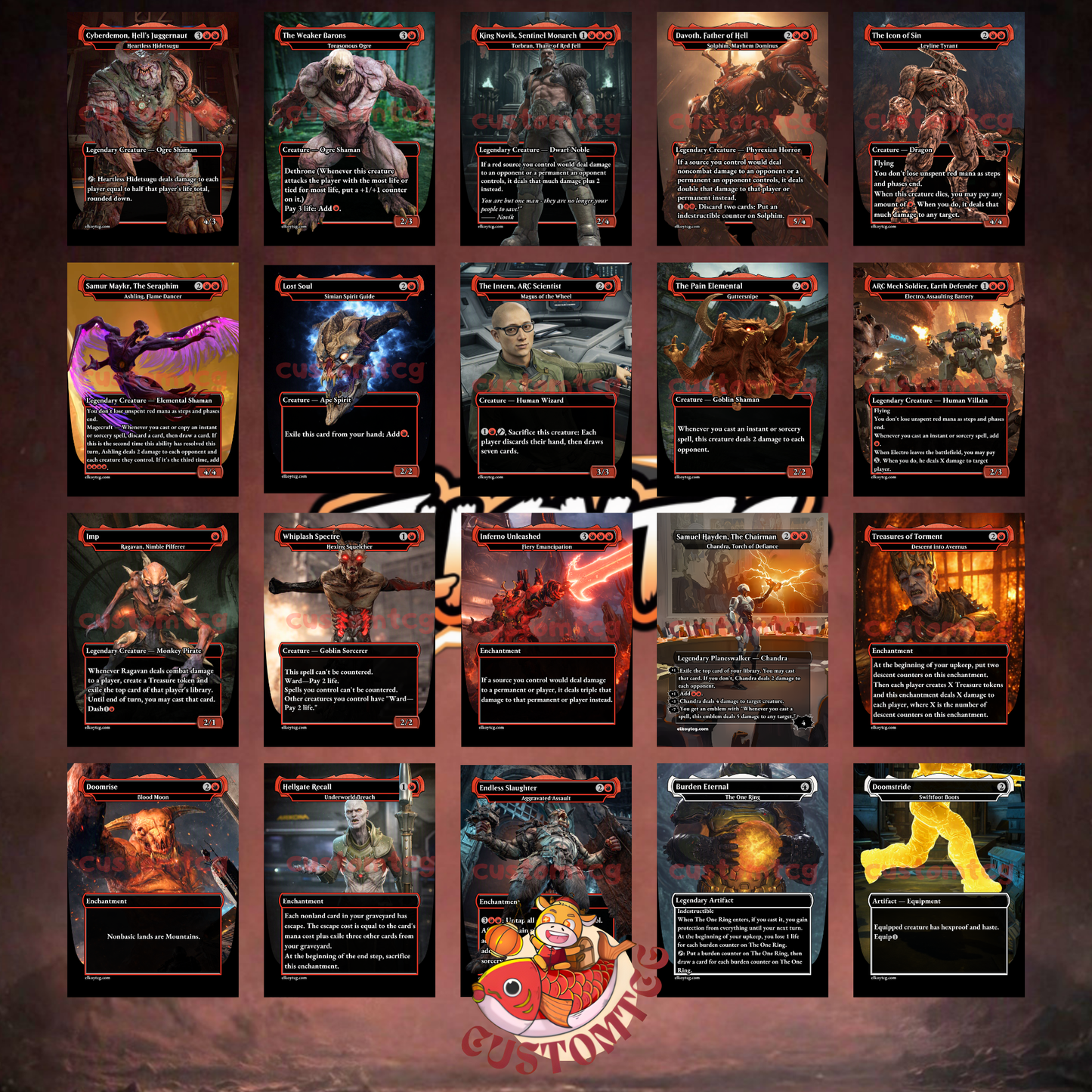 The Doom Slayer Custom Deck