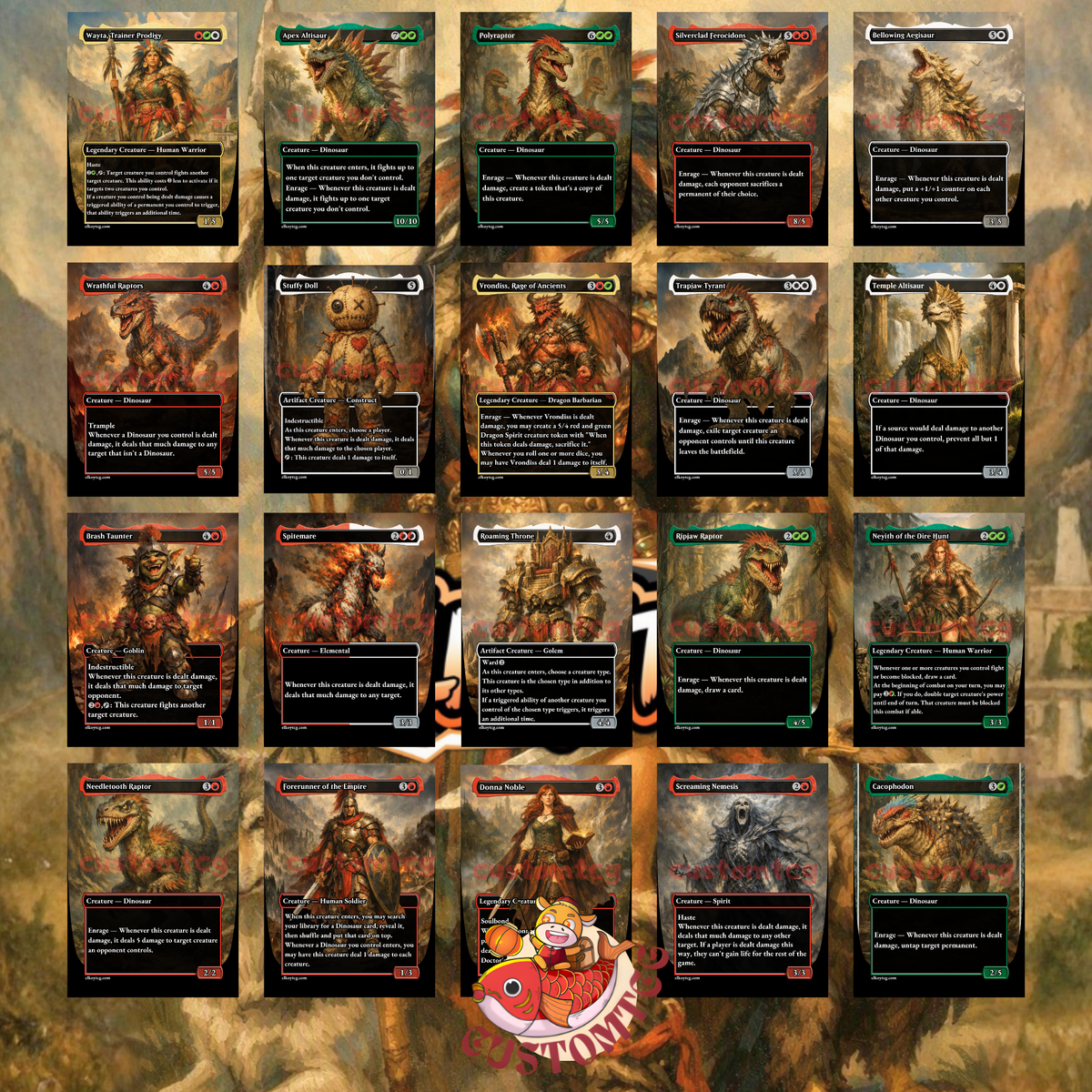 Wayta, Trainer Prodigy Custom Deck