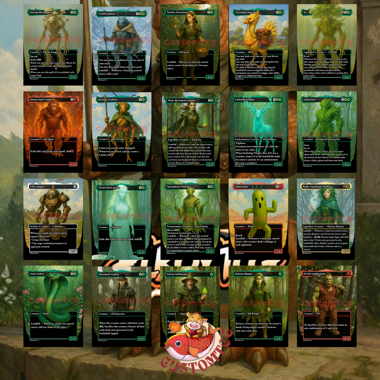 Tannuk, Memorial Ensign Custom Deck