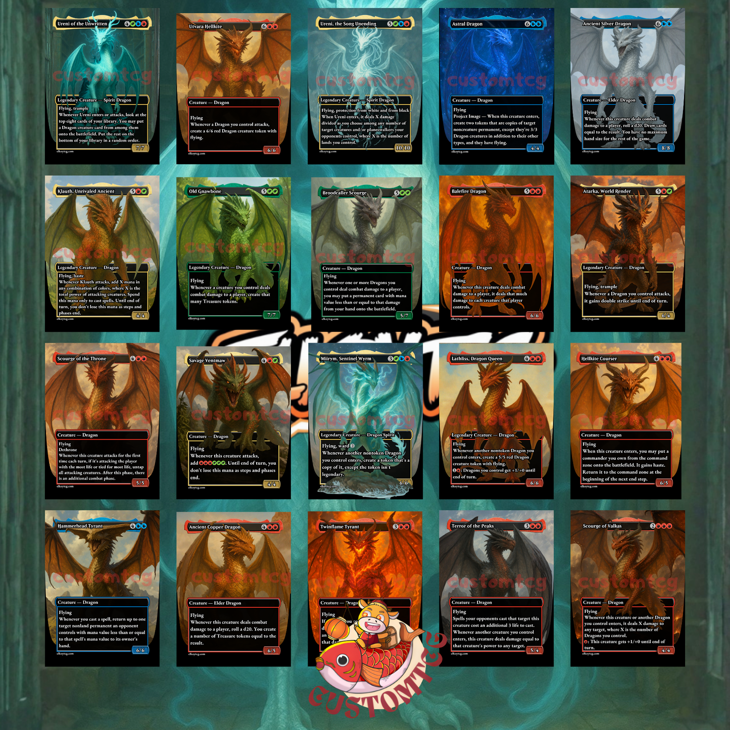 🐉 Ureni of the Unwritten — Custom Commander Deck
